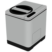 [기본 필터] 스마트카라 PCS-350 플래티넘 음식물처리기 건조 분쇄형 실버 / KN