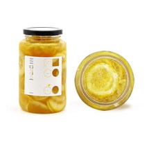 담아요 수제 레몬청 650g 레몬에이드 레몬차 수제청 과일청 레몬슬라이스청, 1병