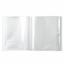 MUJI 무인양품 포토 엽서 홀더 2단 264포켓 2L판대응 양면타입