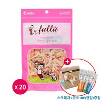친절한도그씨 아스쿠 게맛살 슬라이스 30g x20개 +스크래쳐+츄르10P, 단품