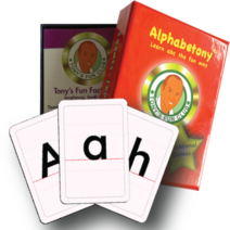 영국인 영어 선생님이 개발한 놀이로 하는 영어 게임 시리즈 1 - 알파벳 낱말 카드 (알파벳토니) 초등영어, alphabetony+deluxe