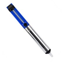 1PCS 알루미늄 솔더 서커 Desoldering 펌프 도구 펜 블루 제거 장치 진공 철 강력한 기능, 한개옵션0