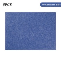 방음 패드 벽지 패널 홈 스튜디오 소음 차단, 72.40 Gemstone Blue - 1.2cm Su
