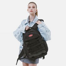 가방팝 데이라이프 시그널 백팩 (블랙)