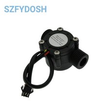 유량계 조절 Arduino 용 5mpa YF-S201 유량 측정기 제어 물 1-30l/min 홀, 02 YF-S201  Black