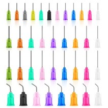 납땜 대용 접착제 도전성 에폭시 본드 구부러진 바늘 인치 무딘 바늘 산업용 액체 바늘, 팔꿈치 바늘, 23g