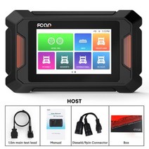 Fcar F801 디젤 헤비 듀티 트럭 진단 스캐너 전문 모든 시스템 DPF 재생 오일 재설정 HD OBD 자동차