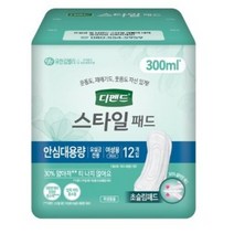 디펜드 여성용 스타일 초슬림 패드 안심대용량, 12개입, 3개