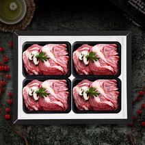 추석 축산 선물세트 [名品횡성청정한우]횡성한우 명품 등심구이 선물세트6호(1.6kg), 단품없음