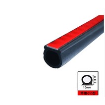 큰 D 작은 DZ 모양 P 유형 EPDM 소음 방지 방진 방음 씰링 스트립 자동차 고무 씰, 4M 스몰 D