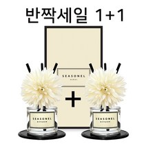 시즈넬 차량용 선물세트 디퓨저 50ml 니들맘 화이트, 베이비화이트, 2세트