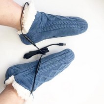 Vkkn Usb발난로 발난로 usb발난로 발온열기usb 전기발난로 온열슬리퍼 사무실발난로, 푸른 색
