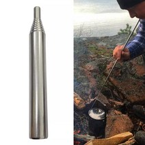 묠니르화로대 800도씨화로대 볼케이노화로대 불멍화로대 Bushcraft-캠핑용 스테인레스 스틸 포켓 벨로우