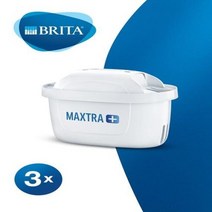 정수기 필터 연수기 BRITA MAXTRA 124612 교체용 물 카트리지 Pitcher Brita 호환 건강한 정수, 3x BRITA MAXTRA