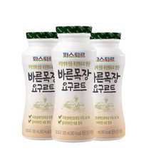 파스퇴르 바른목장 요구르트 100ml 15 30개 유산균 요거트 발효유 무항생제 인증, 15개