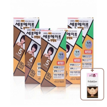 세븐에이트 무향료 칼라크림 염색약 4호 자연스런 밤색 60g 5개, 4호 (자연스런 밤색)