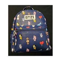 BT21 블루 AOP 미니 백팩