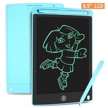 NEWYES 드로잉 태블릿 8.5 LCD 쓰기 태블릿 전자 그래픽 초박형 필기 패드 선물, 협력사, 파란색