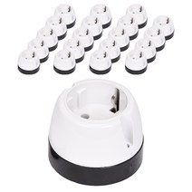 현대일렉트릭 접지 나사타입 노출 콘센트 1구 HEC-1, 20개