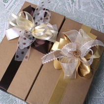 넥타이 선물포장상자, 넥타이 선물포장상자(브라운)