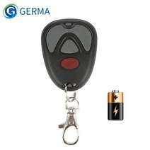 GERMA 복제 고정 학습 롤링 코드 433.92mhz 전기 차고 문 원격 제어 복사기 열쇠 고리 4 버튼 휴대용 게이, 한개옵션0