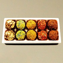 배정열베이커리 럼볼 초코볼 회의다과 선물, 1box, 400g