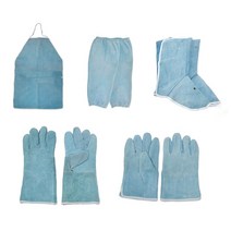 용접 앞치마 각반 토시 장갑, 1개, 용접장갑(단)