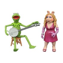DIAMOND SELECT TOYS The Muppets Best of Series 1: Kermit & Miss Piggy 액션 피규어 2팩 멀티컬러