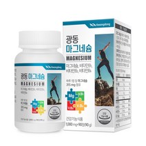 광동 마그네슘 90정(3개월분) / 비타민B 4중복합기능성, 1병