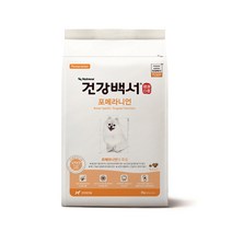 건강백서 포메라니안 강아지 견종사료 2kg, 단품, 단품