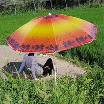 휴대용 간편설치 비치 파라솔/ 테라스 매장 해수욕장, 상세페이지 참조, 선택사항_옐로우비치