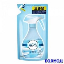 ForU93 피엔지 페브리즈 상쾌한향 리필 박스 24개 탈취제 세제 섬유탈취제 청소용품, 상세페이지 참조