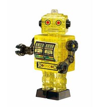 퍼즐맞추기 퍼즐조각 치매게임 치매예방퍼즐 39피스 크리스탈틴 로봇 (옐로우) PZ+5924EA