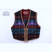 가다컴퍼니 WOOLRICH 울리치 에스닉 보헤미안 프린징버튼 울펠트 베스트 #C118