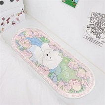[오이공] 빈티지 디자인 러그 침대 러그 주방 러그 미니 카페트, 40cmx120cm