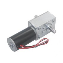 웜기어 감속기 모터 더블 샤프트 31ZY 영구 자석 DC 터빈 웜 기어 모터 12v24V 커튼 기계 빌보드, 04 16rmp_02 24V