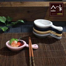 mirmall_소야도자기 여주 이천 나예 손잡이초장 초 예쁜그릇 도접시 찬 아름 식 소스 예쁜 반찬 한식+★★★★★, ▶▶,이걸로옐로우