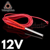 3D프린터 써미스터 카트리지 케이블 647.5mm 80w 히터 100cm 케이블 슈퍼 화산 열, 1개, 12v 80w