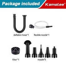 브로워 충전 낙엽 송풍기 Kamolee5 인 1 다기능 충전식 무선 먼지 송풍기 팽창기 진공 청소기 마키타 18V, 02 Only Accessories Kit_02 EU