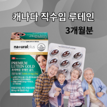 눈침침 건조 캐나다산 루테인 500mg 영양제 3개월분