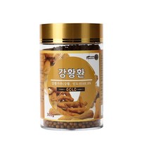 엘라이프 - 강황환 300g 식약처 식약청 인정 인증 해썹 haccp 강황가루 강황 인도산 커큐민 생강 카레 터메론 쿠르쿠민 아줄렌 캄파 시네올 팔라듐 메치르톨 이르카르 비노르, 300gX2통