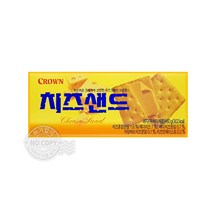 크라운 치즈샌드, 60g, 7개