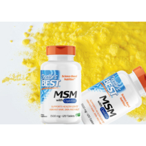 닥터스 베스트 엠에스엠 MSM 옵티 MSM 1500 mg 120 타블렛, 120정, 6개