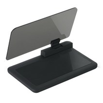 헤드업디스플레이 자동차 HUD 브래킷 6 인치 헤드 업 디스플레이 화면 휴대폰 네비게이션 지원 GPS 미러, 한개옵션0
