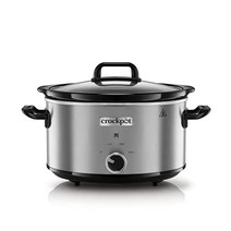 크록팟 슬로우쿠커 타이머 스테인리스 멀티 찜기 전기냄비 주방용품 216452, 크롬_3.5 L