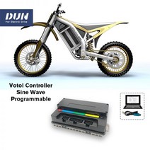 호환 보톨 컨트롤러 EM50S DC 부스트 55A 48V-72V 전기 스쿠터 오토바이 ATV 용 프로그래밍 가능 사인파 모터 드라이버, 미드 드라이브 모터용