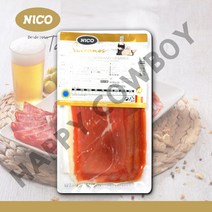 니코하몽 이베리코 세라노 슬라이스 100g, 세라노 슬라이스 3개, 3개