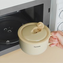 전자레인지 오븐 도자기 용기 그릇 찜기 전자렌지 라면 냉동밥 계란찜 멀티 찜기 뚝배기, 양수 올리브