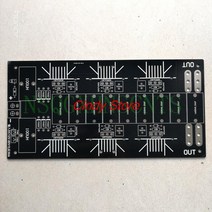 1pcs ZVS 고주파 유도 가열 기계 중간 주파수로 6 튜브 PCB, 01 6 tube 12 capacitors