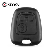 자동차자키 KEYYOU 2 버튼없이 블레이드 원격 자동차 키 케이스 쉘 포브 시트로엥 C1 C2 C3 Pluriel C4 C5 C8 Xsara 피카소 커버